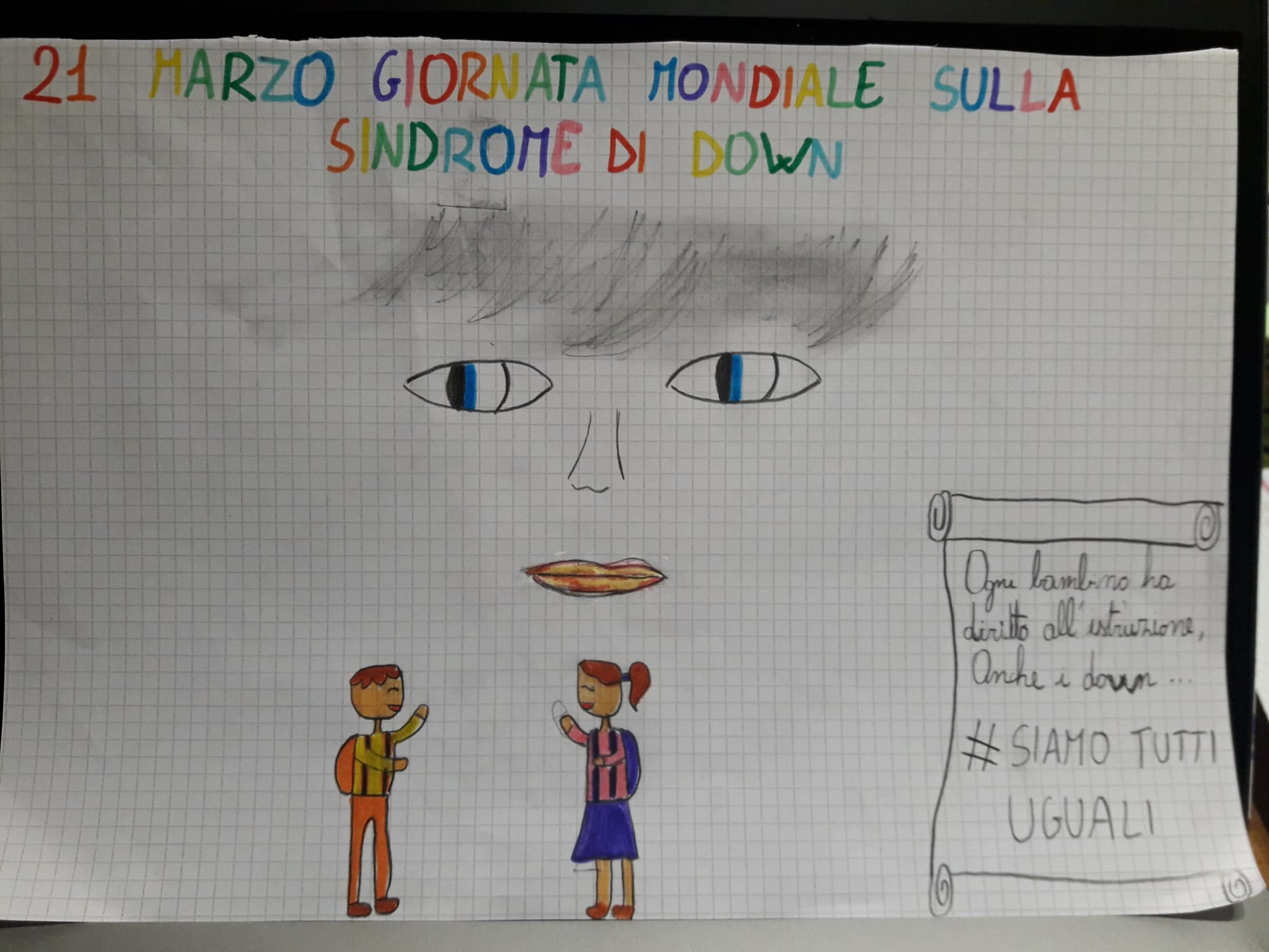 Disegno degli alunni